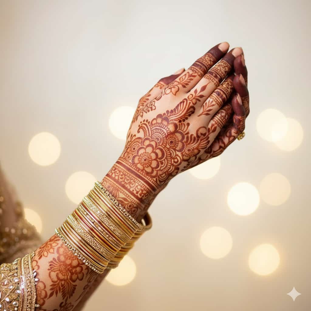 Bangle Length Mehndi