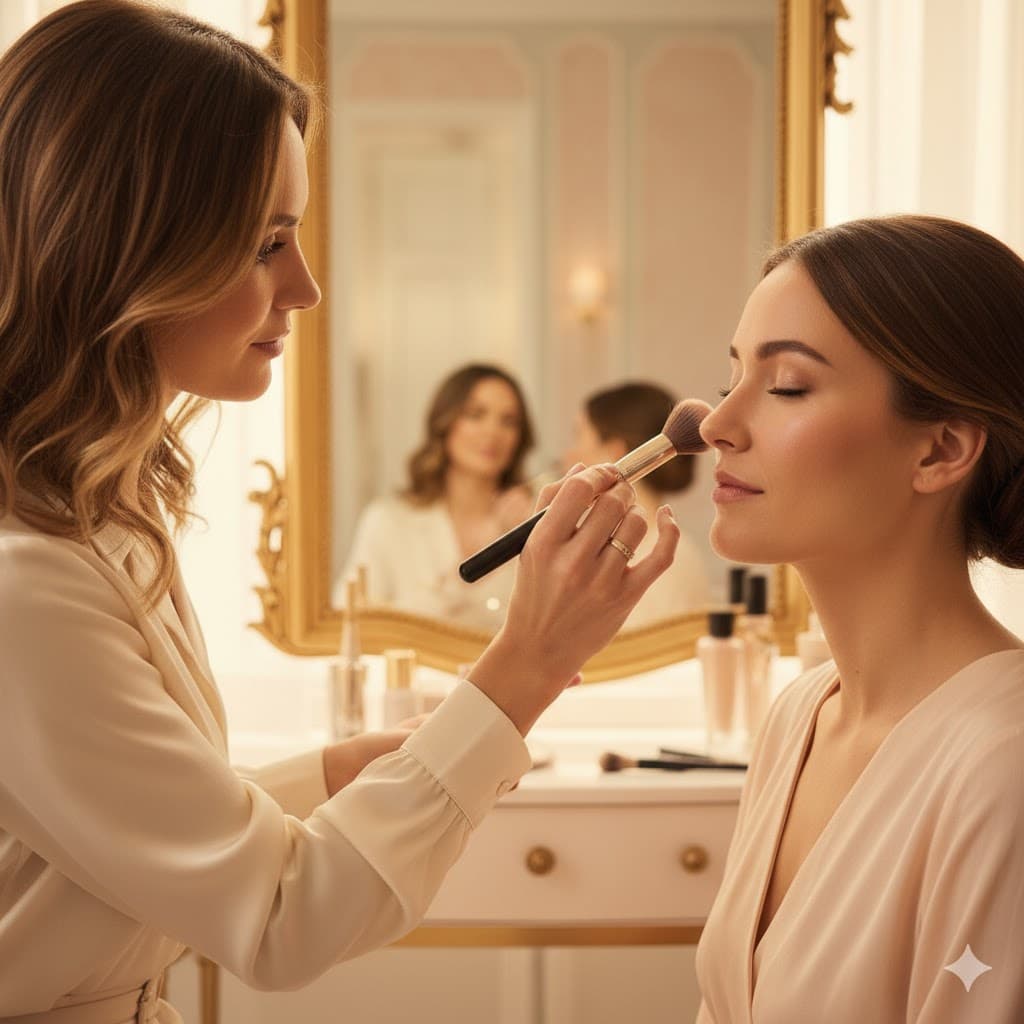 Luxury makeup artistry tools