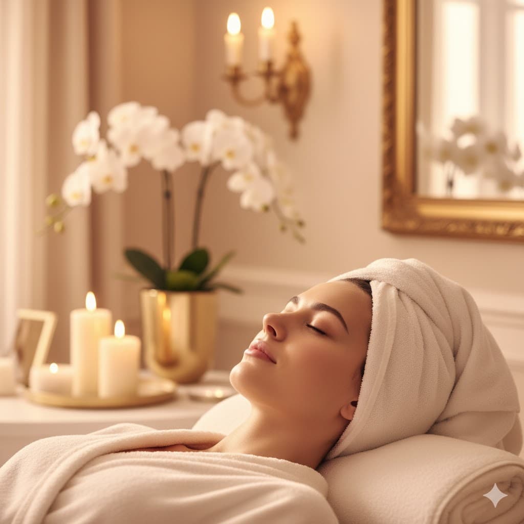 Relaxed salon ambience