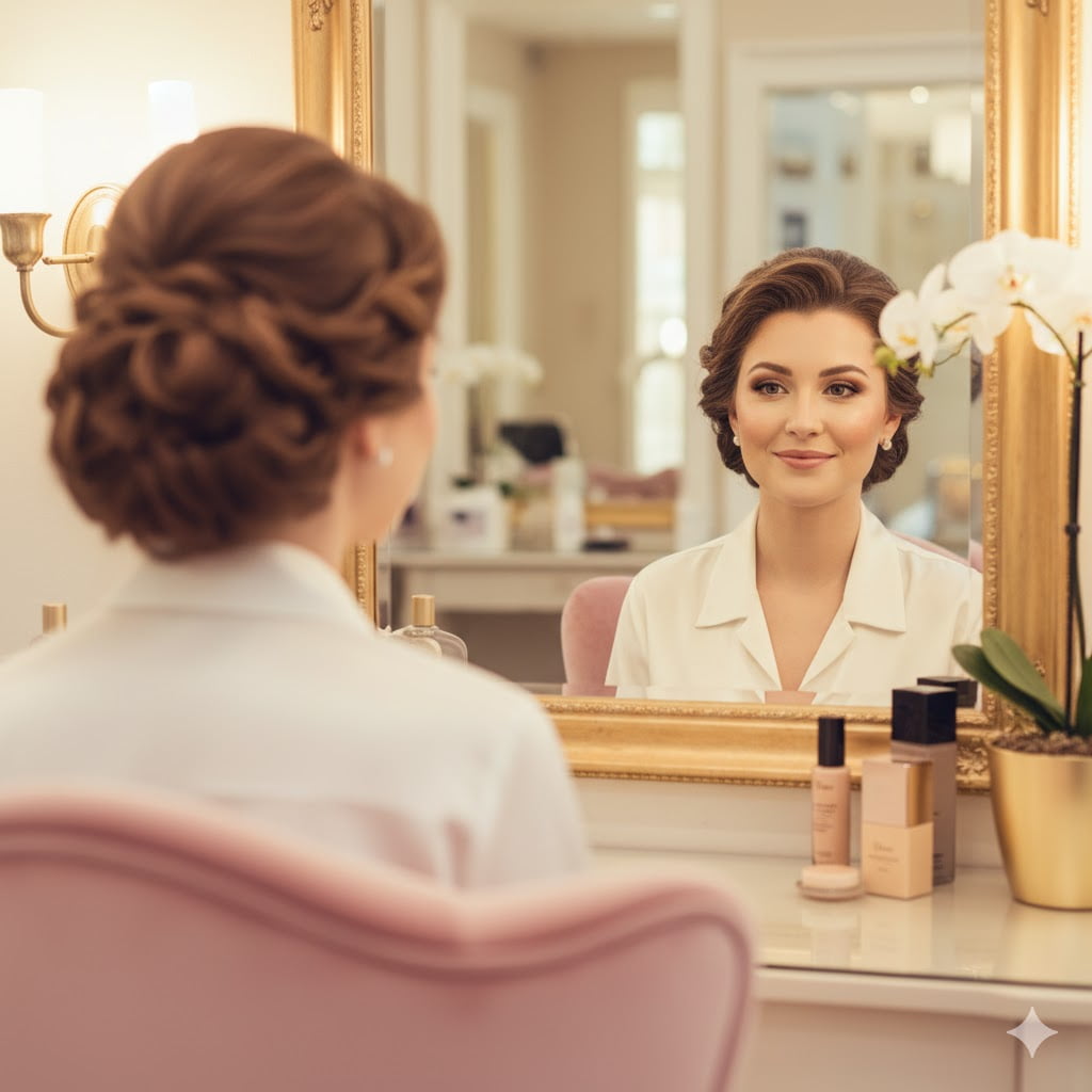 Picture-perfect makeup finish